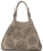 Bőr táska shopper bag Vittoria Gotti földszínű V8913